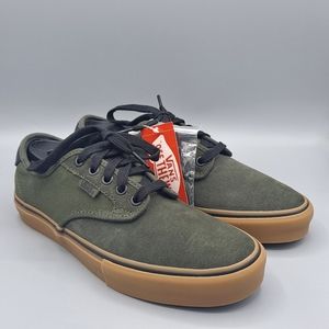 NEW Womens Vans Chima Ferguson Pro Rainy Day Forest Night Green Gum Bottom Shoes